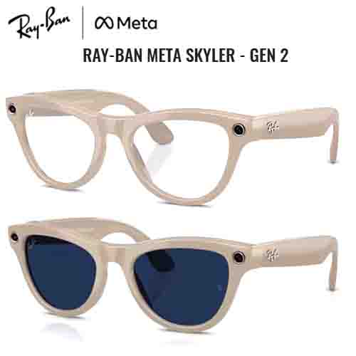 Ray-Ban Meta Skyler Gen 2 — Chalky Gray