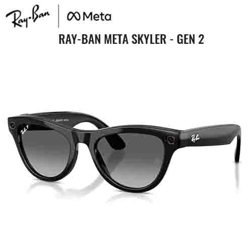 Ray-Ban Meta Skyler Gen 2 — Shiny Black