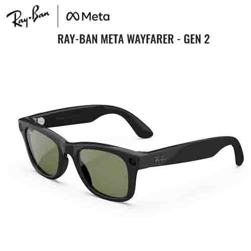 Ray-Ban Meta Wayfarer Gen 2 — Shiny Black